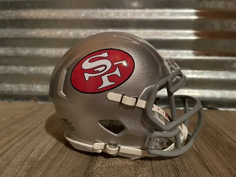 Custom San Francisco 49ers (1962 Throwback) Speed Mini Helmet Cover