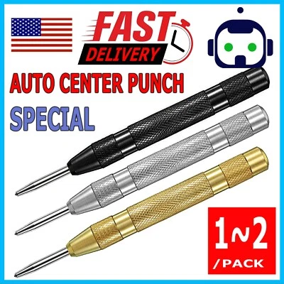 Herramienta automática CENTER PUNCH taladro de metal súper fuerte con resorte ajustable  Foto 1 de 4