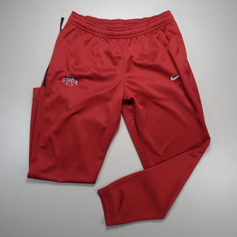 Iowa State Cyclones Pants Mens Extra Large Red Nike Dri Fit Stretch Swoosh Cover