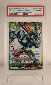 2022 Dragon Ball Super S19 FA BT19-146 Meta-Cooler Villainous Threat Foil PSA 10 - Picture 1 of 2