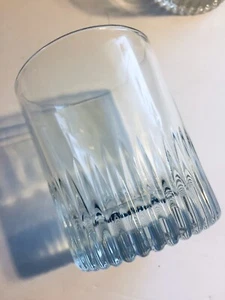 Anchor Hocking Low Ball Glasses Etched Lot Of 4 - Bild 1 von 5