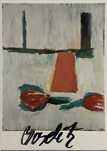Georg Baselitz signiert Kunst Karte original Unterschrift Autogramm signed - Bild 1 von 3