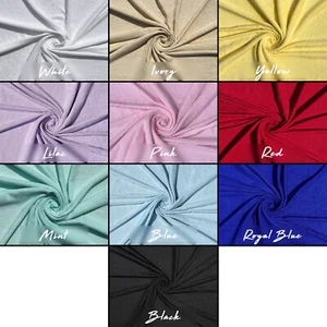 Solid Terry Towel Fabric - 10 oz - 100% Cotton - 45" Wide - Sold by the Yard - Picture 1 of 11
