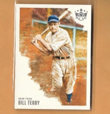 2020 Panini Diamond Kings Билл Терри карта, New York Giants HOF #35 - Изображение 1 из 2