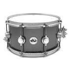 Dw Collectors Series Satin Black Brass Snare Drum 13X7 W/Satin Chrome Hardware