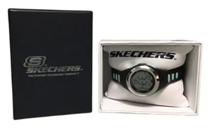 Reloj de cuarzo digital Skecher para mujer 50 m plateado negro elegante cronógrafo deportivo - Nuevo - Imagen 1 de 6