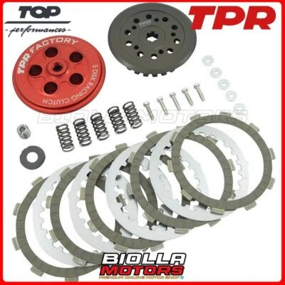 99F5MAM10 KIT FRIZIONE RACING TPR FACTORY A 5 MOLLE MINARELLI AM6 - Imagen 1 de 4
