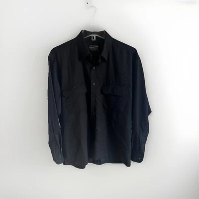 Pendleton Riviera Shirt Mens Medium Black Button Up Wool Long Sleeve Cowboy - Image 1 of 4