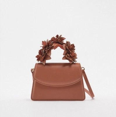 Zara Mini Floral Handbag - Image 1 of 4