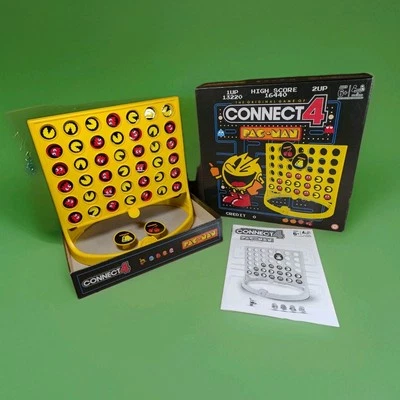 Connect 4 Pac-Man MB Games Hasbro 2016 Complete - Image 1 of 4