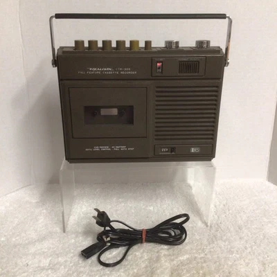 Grabadora de cinta de casete portátil realista vintage CTR-30B | Japón LEER Foto 1 de 4