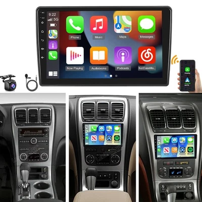 Radio estéreo para automóvil GPS BT para GMC Acadia 2007-2012 4+64 GB Apple CarPlay Android 15 Foto 1 de 4