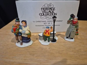 Department 56 Dickens Village Series “A Christmas Carol Morning” (Set o - Picture 1 of 4