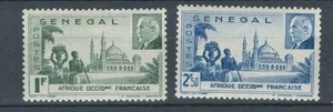 SENEGAL FRENCH AFRICA COLONIES FAMOUS MARSHAL PETAIN MH SET LOT (SENG 647) - Imagen 1 de 1