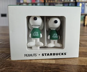 Starbucks Peanuts Joe Kind Snoopy Tapón Paja Topper Set 2025 MÉXICO Nuevo - Imagen 1 de 6