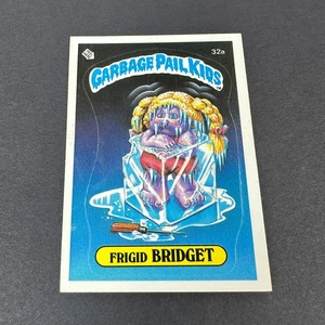 1985 Topps Garbage Pail Kids 1st Series 1 Matte Set Break #32a Frigid Bridget * - Bild 1 von 10