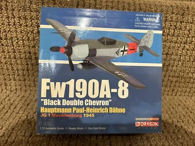 Dragon Wings-Warbirds 1:72 Fw190A-8, Dahne, JG1 Mecklemburgo 1945, No. 50094 Foto 1 de 4