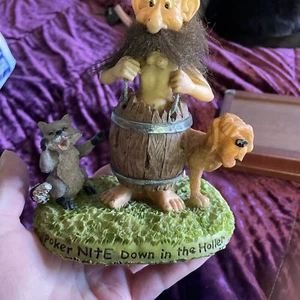 Hillbilly Poker Nite In The Holler figurine - Picture 1 of 8
