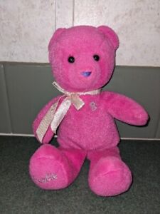 Vtg Barbie Plush Pink Beanie Bear Stuffed Animal Toy Pajama Fun Bear 8.5 In