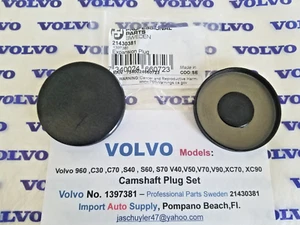 Volvo 960 ,C30 ,C70 ,S40 , S60, S70 V40,V50,V70,V90,XC70, XC90 Camshaft Plug Set - Bild 1 von 3