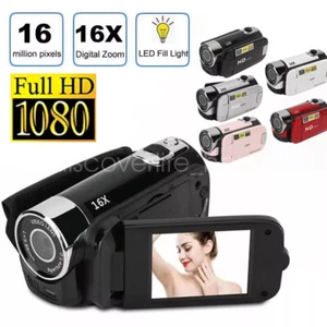 1080P 16MP Digital Camera 2.7" Rotatable Screen Camcorder 16X Zoom Video Camera - Picture 1 of 30