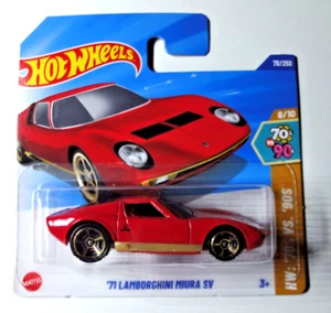 Hot Wheels - '71 Lamborghini Miura SV - HW '70s vs. Años 90 - 2025 - HYX22 - Imagen 1 de 2