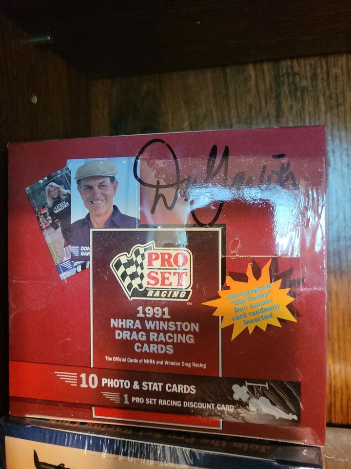 "Big Daddy" Don Garlits Autograph, 1991 NHRA Drag Racing Cards,  - Image 1 of 1