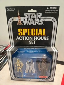 SEALED Star Wars Special Action Figure Set Android C3PO Chewbacca R2D2 Target - Picture 1 of 7