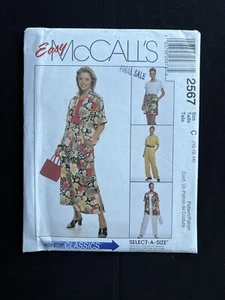 McCall's 2567 Misses Shirt-Top-Skirt-Pants-Shorts Easy 2000 Pattern 10-14 Uncut - Picture 1 of 3