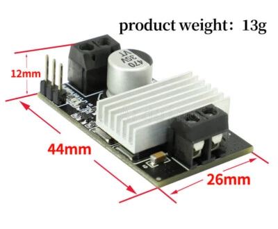 DC 3-20V 10A High-power DC Motor Drive Module PWM Motor Speed Controller Board - Bild 1 von 4