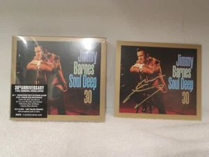JIMMY BARNES(New 2 CD's & DVD + Signed Card) - SOUL DEEP 30 - 2021 - Picture 1 of 2