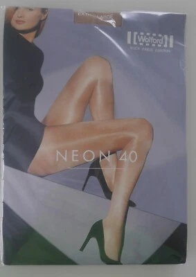 Nip: Wolford Neon 40! Talla XL! 40 Den! Color: Cosmético (marrón claro)! Nio en caja Foto 1 de 2