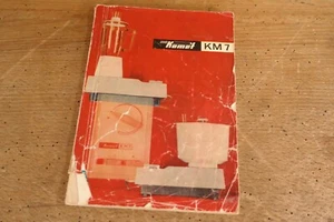 Komet KM7 robot da cucina manuale d'uso originale 1964 incl. ricette - Foto 1 di 5