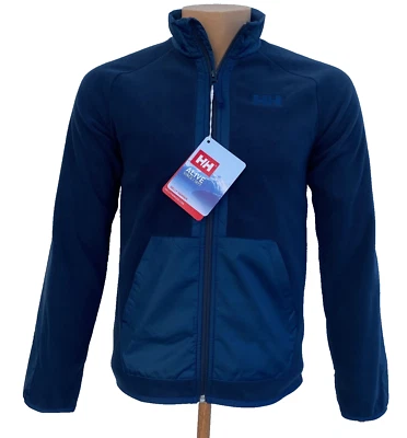 Helly Hansen Boy's Marka Fleece Jacket BLUE $65, Size: 14 - Image 1 of 4