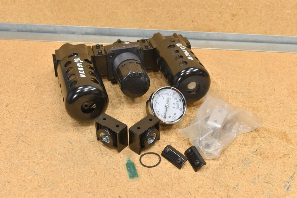 Arrow C33353F 3/8  Filter/Regulator/Lubricator  Unit, F353F, L353, R353 125 - Image 1 of 4