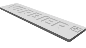 Keyring for Verbier Resort Souvenir Decorative Gift 3D printed - Imagen 1 de 4