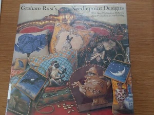 Graham Rust's Needlepoint Designs HC 20Original Patterns Pincushions to Rugs - Picture 1 of 6