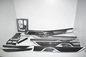 BMW G11 7er Dekorblende Interieurleisten fineline set schwarz LHD - Picture 1 of 12