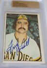 1976 Bgs Sspc  Beckett Auto Collection   S.D. Padres 1975  Fred Kendall