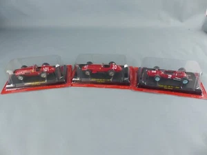 Lot de 3 miniatures FERRARI 1/43 F1 FORMULE 1 années 1950 1960 + boites blister - Imagen 1 de 4