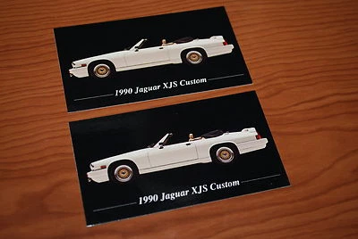 2-1990 JAGUAR XJS CONVERTIBLE IMANES FOTOGRÁFICOS PERSONALIZADOS - CAJA DE HERRAMIENTAS, NEVERA - 90 XJ S Foto 1 de 2