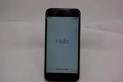 *Leer Funcionando Apple iPhone 6 64GB A1549 iOS 10.3.1 Plateado Negro GSM Desbloqueado Foto 1 de 4