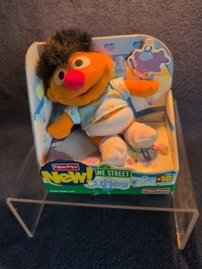 Sesame Street 2001 Ernie Plush Collectible Cutie Fisher Price 90489 New - Picture 1 of 4