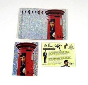 Lote de (10) tarjetas promocionales Dart Mr. Bean 1998 (1/3) Toronto Card Expo casi nuevo/como nuevo - Imagen 1 de 4