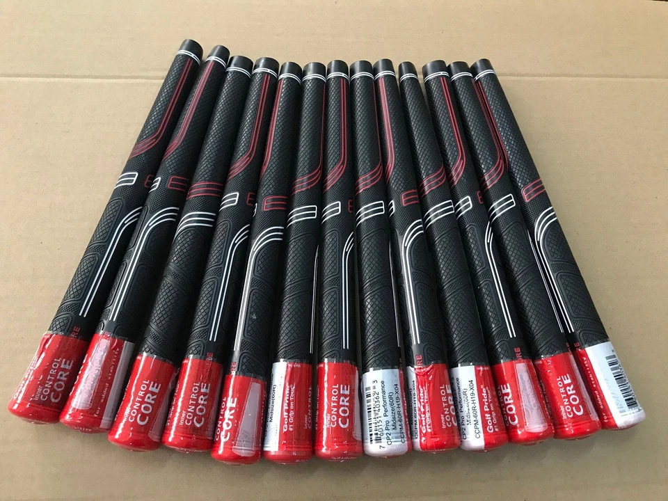 13PCS Standard / Midsize Red CP2 Pro Golf Grip Golf Pride Anti Slip US STOCK