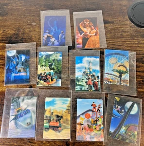 McDonalds Disney 50th Anniversary Disneyland Partial Lenticular 3D Card Set 10 - Bild 1 von 8
