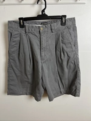 ST John's Bay Men's Chino Shorts Gray Size 34 - Image 1 of 4