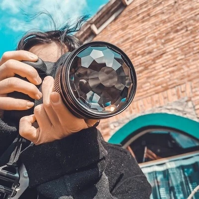 ZZQ&CCF Prism Lens Kaleidoscope FX Filter Special Effects for Camera SFX - Image 1 of 4