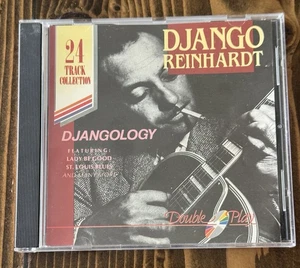 DJANGO REINHARDT - DJANGOLOGY CD 24 Tracks Double Play - Foto 1 di 2