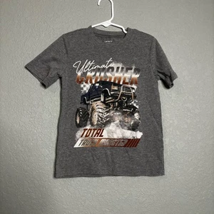 Carter's Boys Size 4 / 4A XS Monster Truck Graphic Tee - Picture 1 of 6